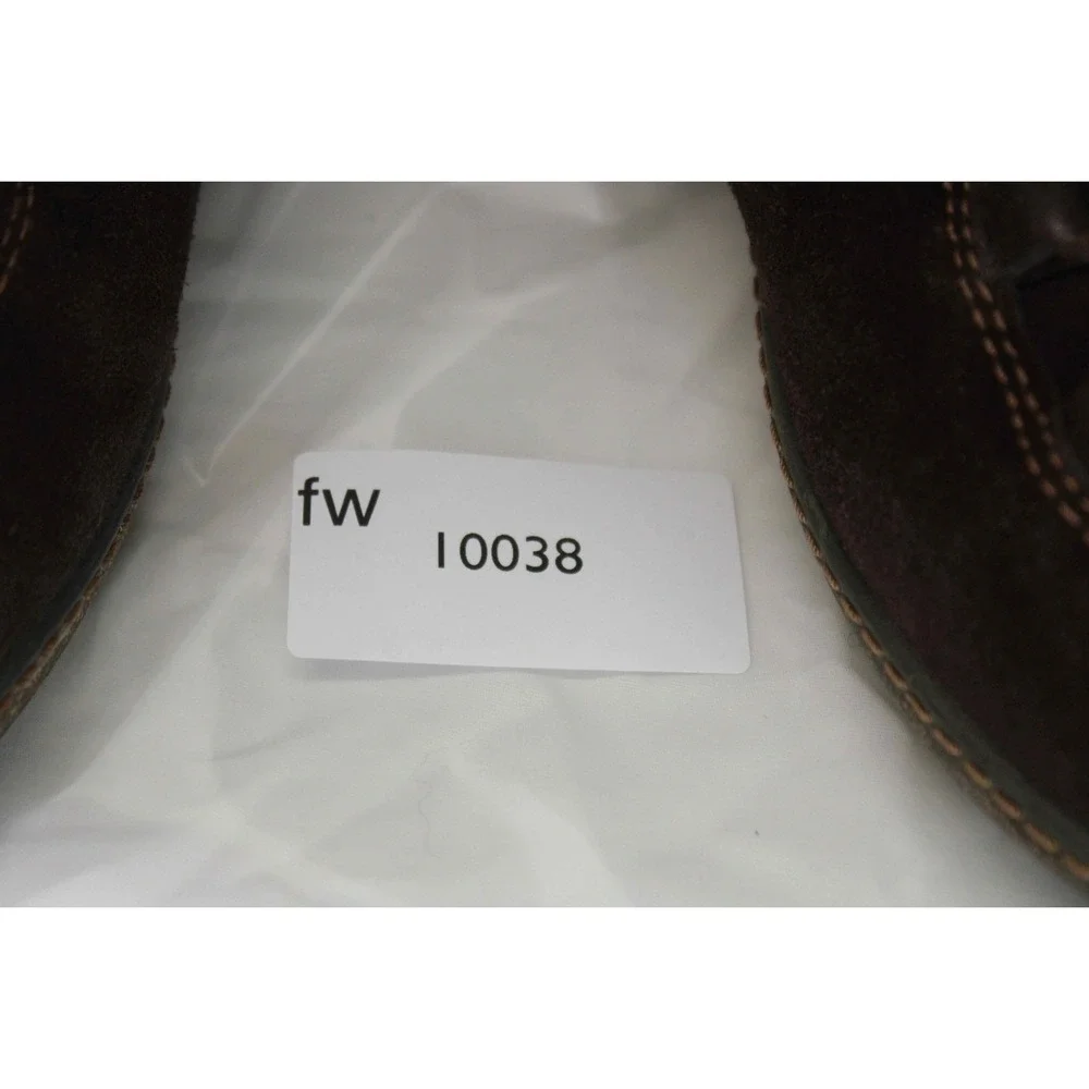 Timberland‎ Womens 10M Dark Brown Suede Lace Up Fleece Lined Winter Boots 69318